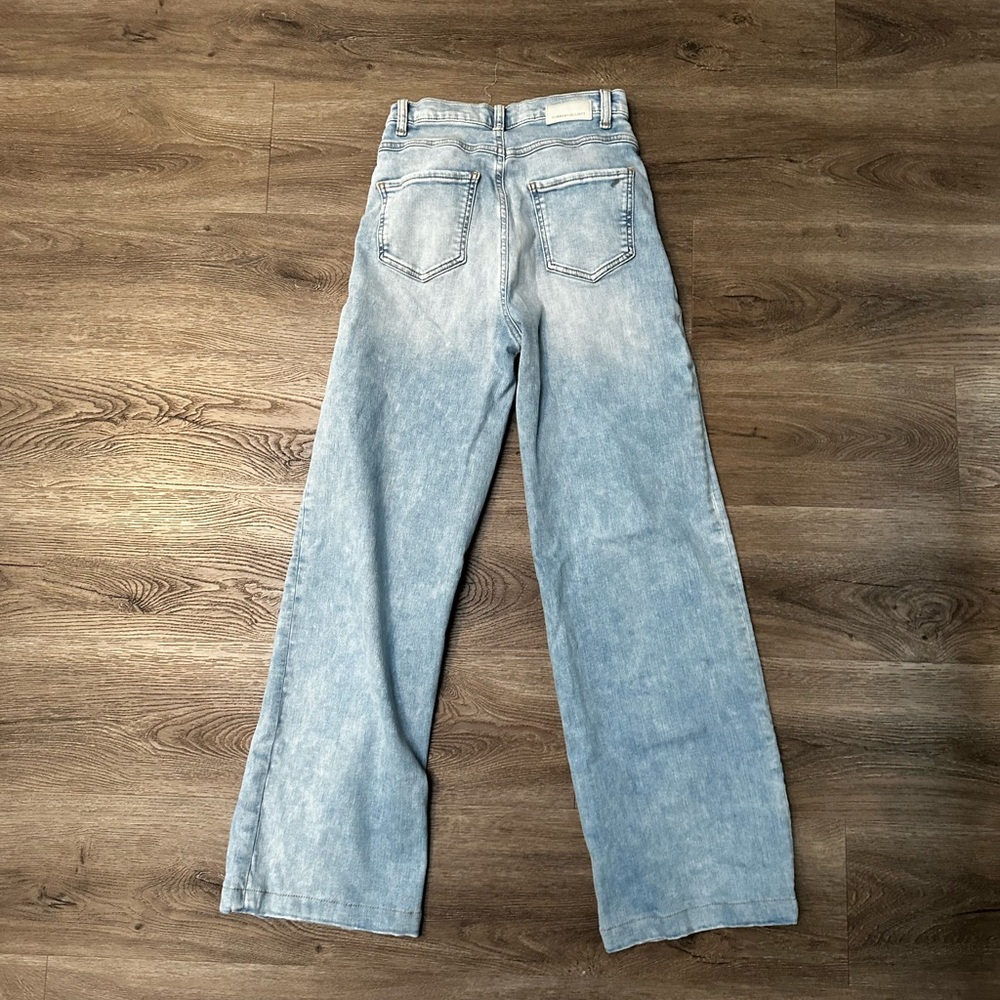 Current Elliot jeans wide/straight leg jeans size 25 worn once - Picture 2 of 5